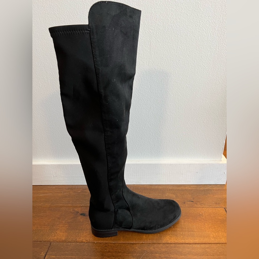 Over-the-Knee Boots Black
